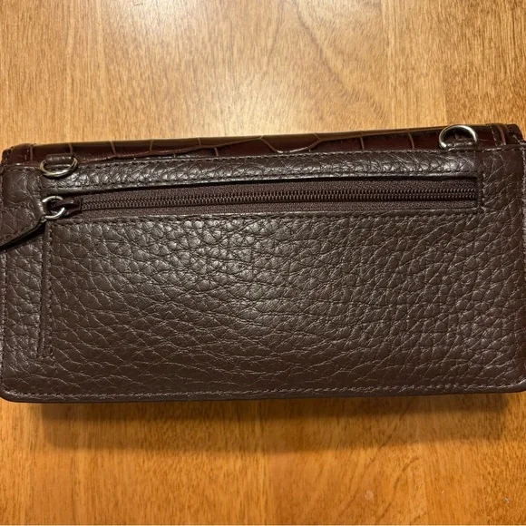 Brighton Sia Large Wallet in chocolate - Picture 3 of 6